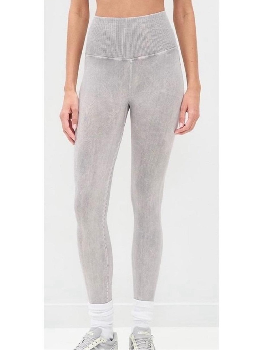 FP Movement Good Karma High-Rise Leggings Mineral Wash Grey S/M